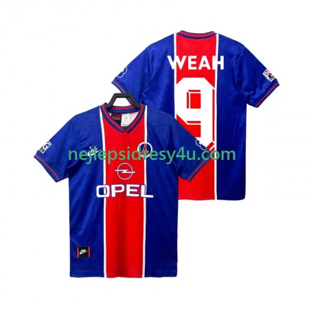 Fotbalový Dres Paris Saint-Germain WEAH 9 1995 Retro Domácí 1996